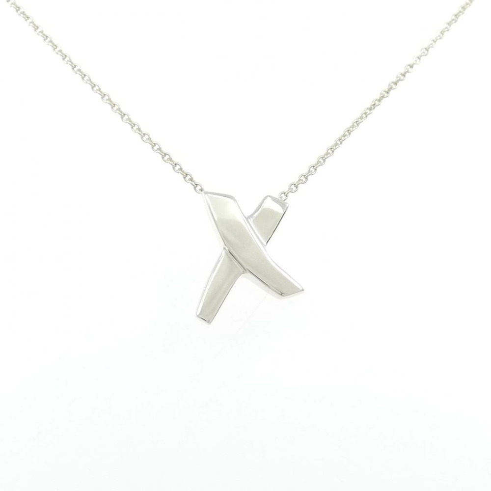 Tiffany Co Paloma Picasso Kiss Necklace Sterling Silver